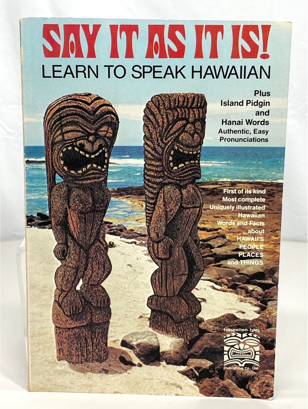 Vintage 1982 Say It As It Is! Learn to Speak Hawaiian Language Book